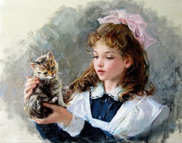 Художник Константин Разумов (Konstantin Razumov). Детство.
