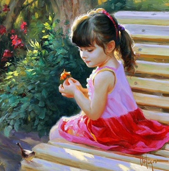 Живопись Владимира Волегова детство