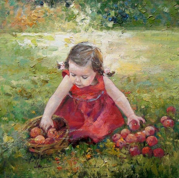 Эмиль Вернон портреты детей