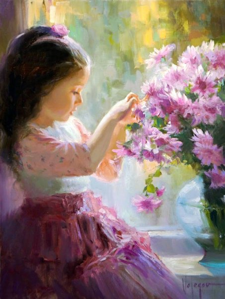 Владимир Волегов живопись дети