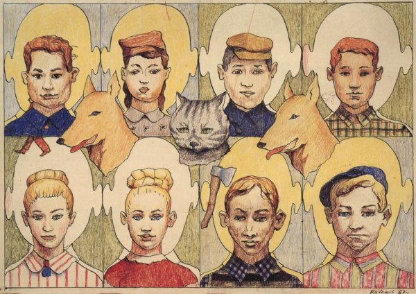 Илья Кабаков картина 1965