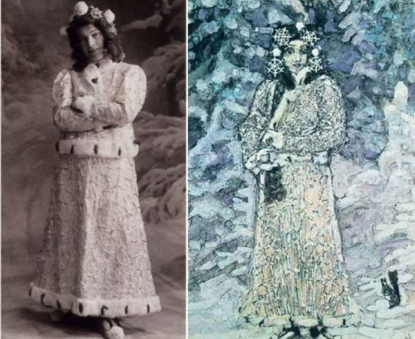 Забела Врубель Снегурочка