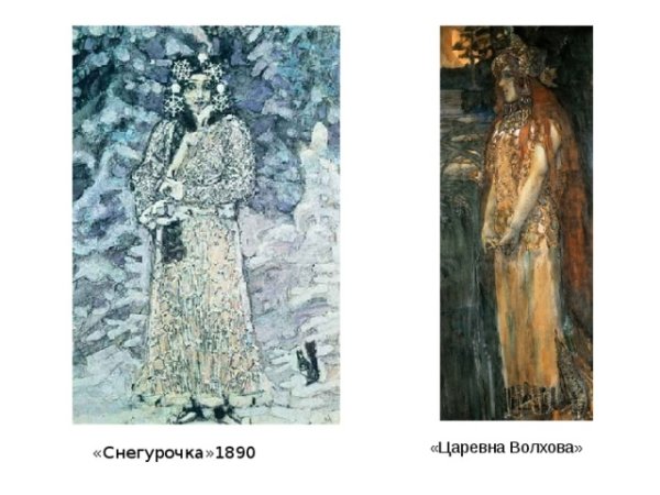 Снегурочка в живописи Рерих Врубель Васнецов