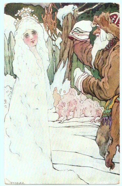 Николай Рерих Снегурочка и Лель