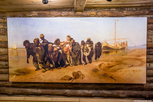 Репина бурлаки на Волге