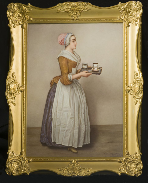 Жан-Этьен Лиотар. "Прекрасная Шоколадница"