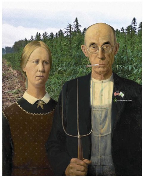 Гранд Вуд американская Готика