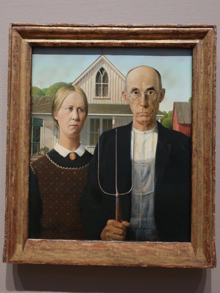 "Американская Готика" Гранта Вуда