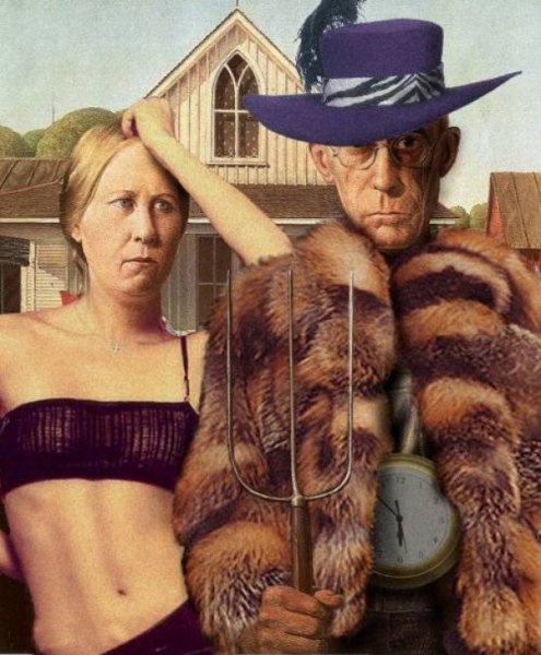 Грант Вуд американская Готика 1930