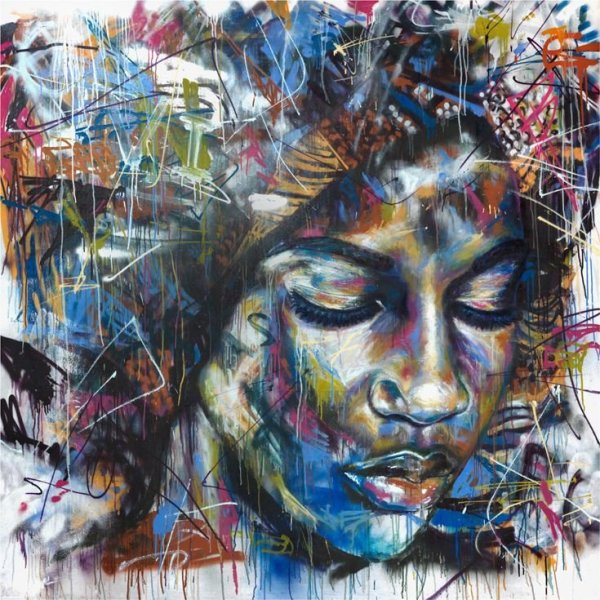 Портрет в стиле Техно