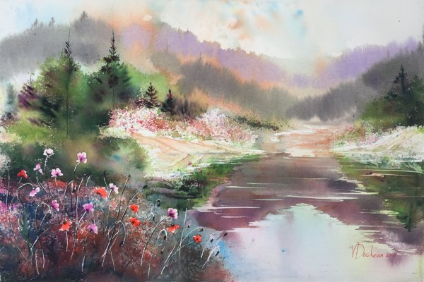 Художник Венета Дочева