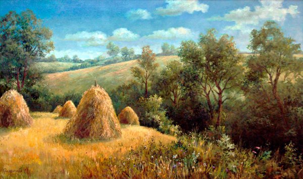 Иван Шишкин стог сена