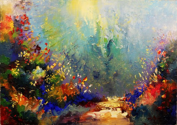 Вадим Столяров картины осень