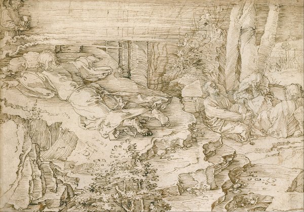 Дюрер автопортрет гравюра