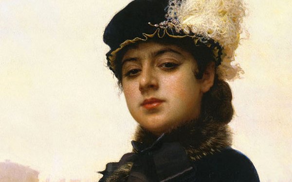 Иван Крамской Неизвестная 1883