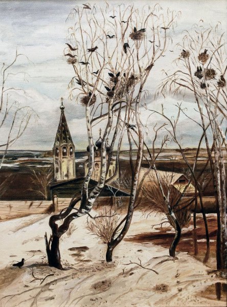 Саврасов Грачи прилетели 1871