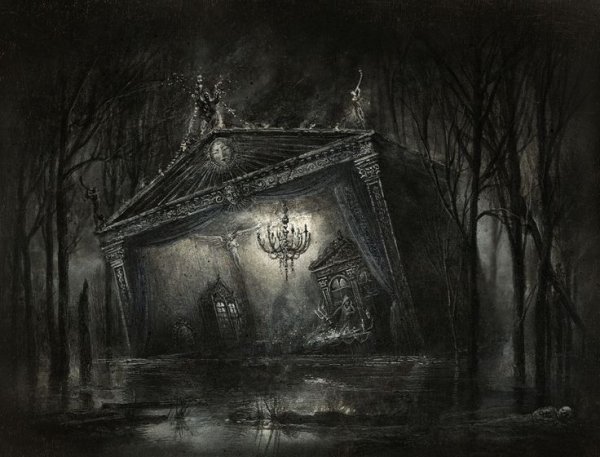 Темные и зловещие картины Vergvoktre