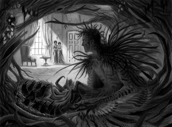 Мрачные картины маслом