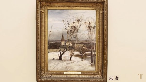 Саврасов Грачи прилетели 1871