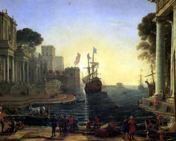 Клод Лоррен морской пейзаж