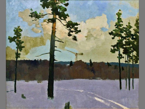 Георгий Григорьевич Нисский «колхоз Загорье» (1960)