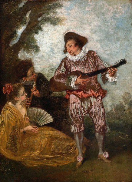 Жан Антуан Ватто (1684-1721) вечер