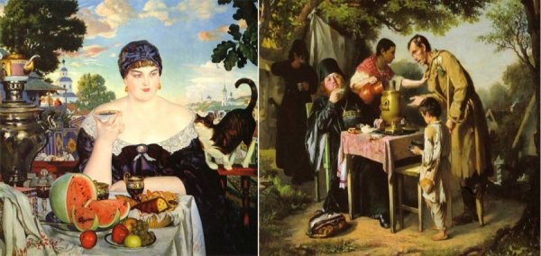 В. Г. Перов. Чаепитие в Мытищах. 1862.