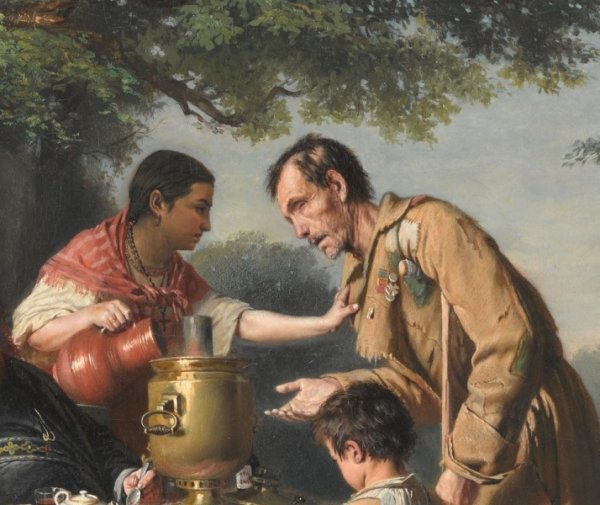 Перов «чаепитие в Мытищах» (1862)