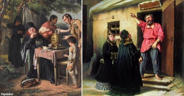 Василий Перов чаепитие в Мытищах