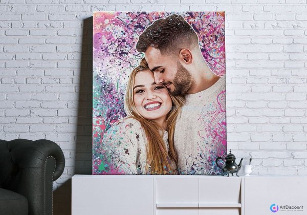 Портрет на холсте