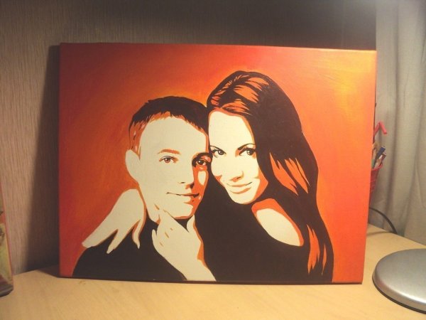 Картины акрилом на холсте