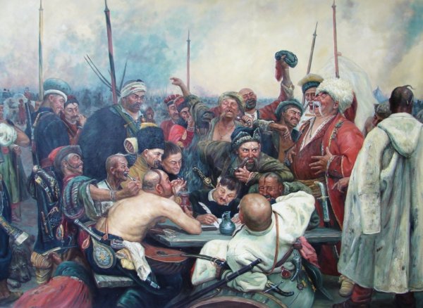 Илья Репин запорожцы