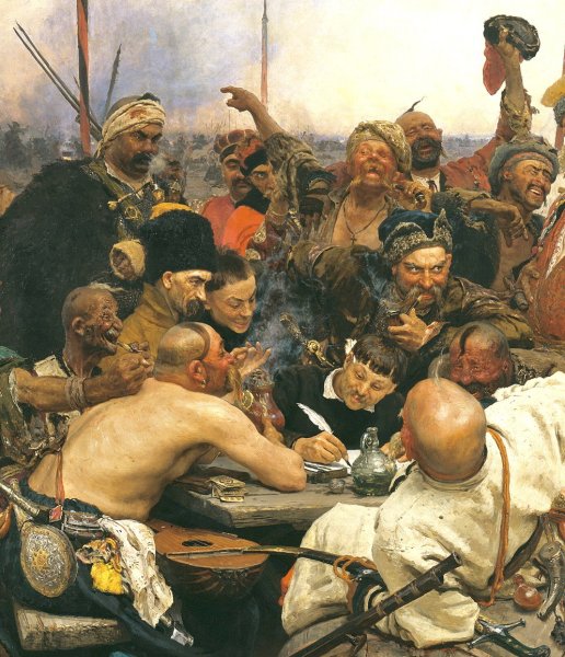 Илья Ефимович Репин. Запорожцы
