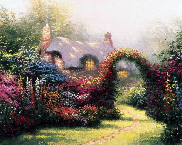 Художник Томас Кинкейд картины