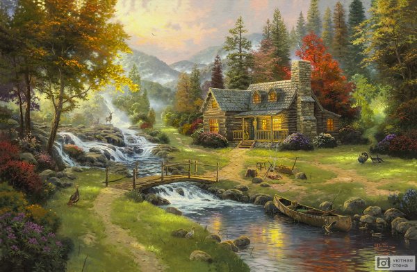 Художник Томас Кинкейд картины