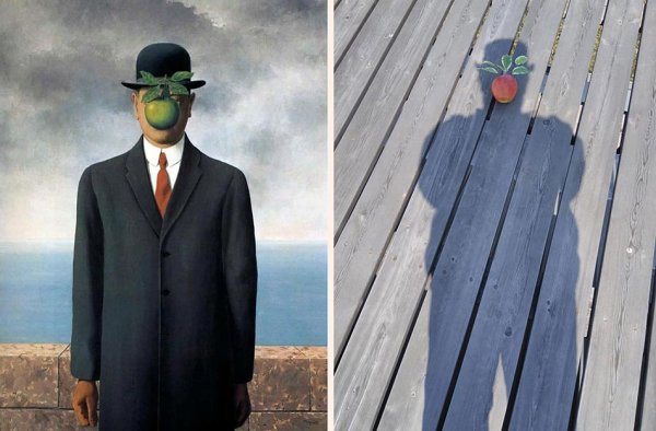 Рене Магритт сын человеческий картины Рене Магритта