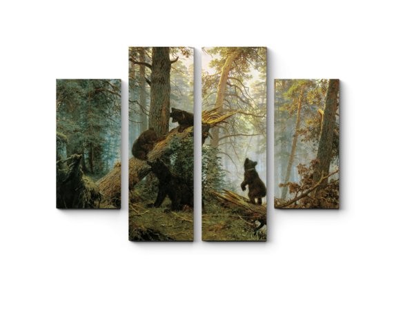 Шишкин утро в Сосновом лесу