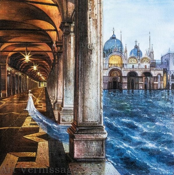 Картина Никаса Сафронова Венеция