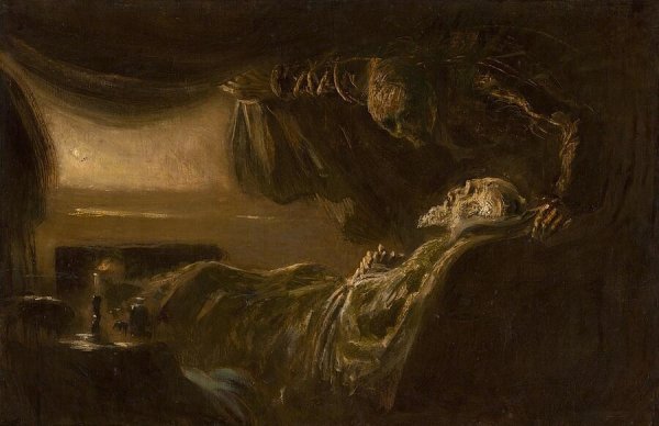 Смерть картины известных художников