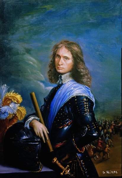 Никас Сафронов портреты