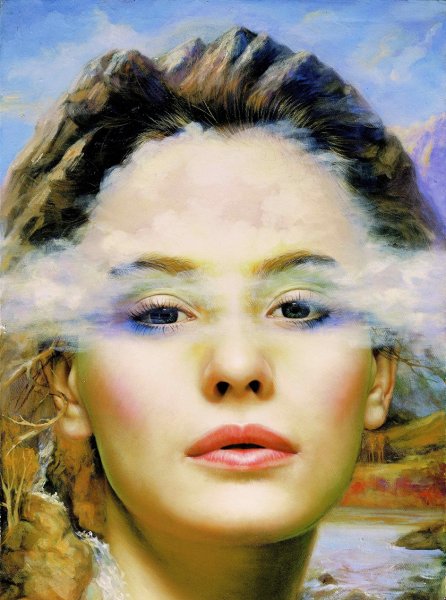 Никас Сафронов портреты