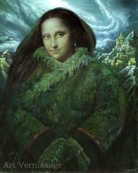 Никас Сафронов Джоконда