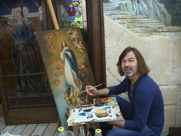 Художник мастерская Никас Сафронов