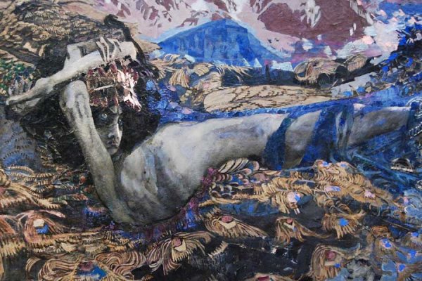 Михаил Врубель демон поверженный