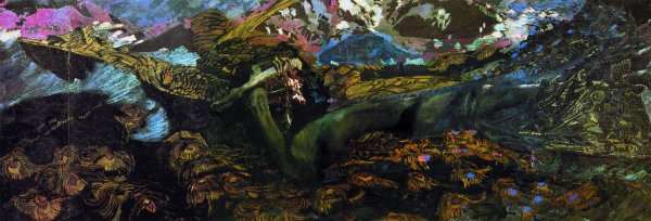 М.А. Врубель. «Демон поверженный». 1902.