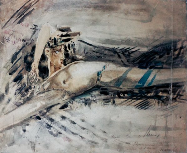 Михаил Врубель демон поверженный