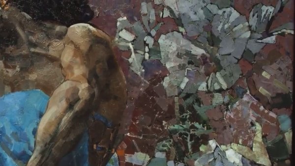 Демон поверженный Врубель 1902