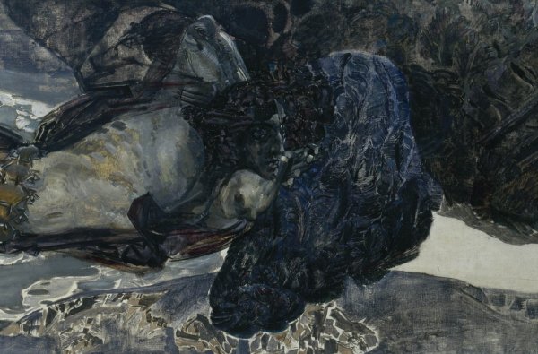 Демон пораженный Врубель