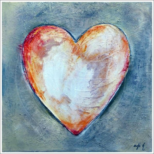 Сердце живопись