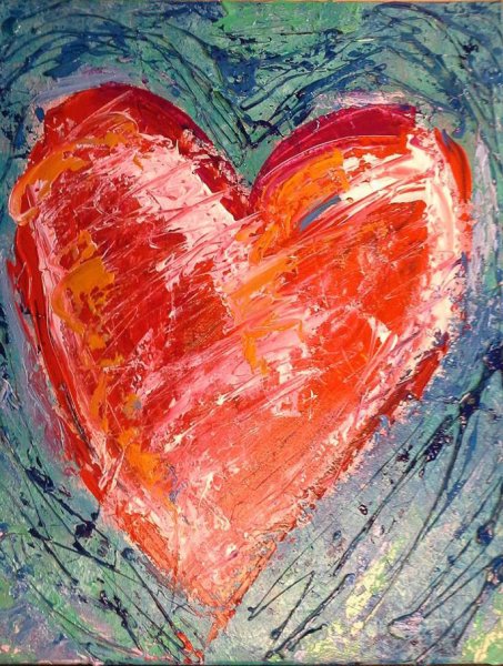 Сердце картины художников